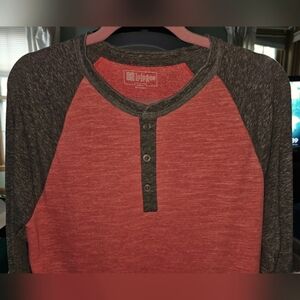 Cotton Blend LuLaRoe Mark Henley Shirt